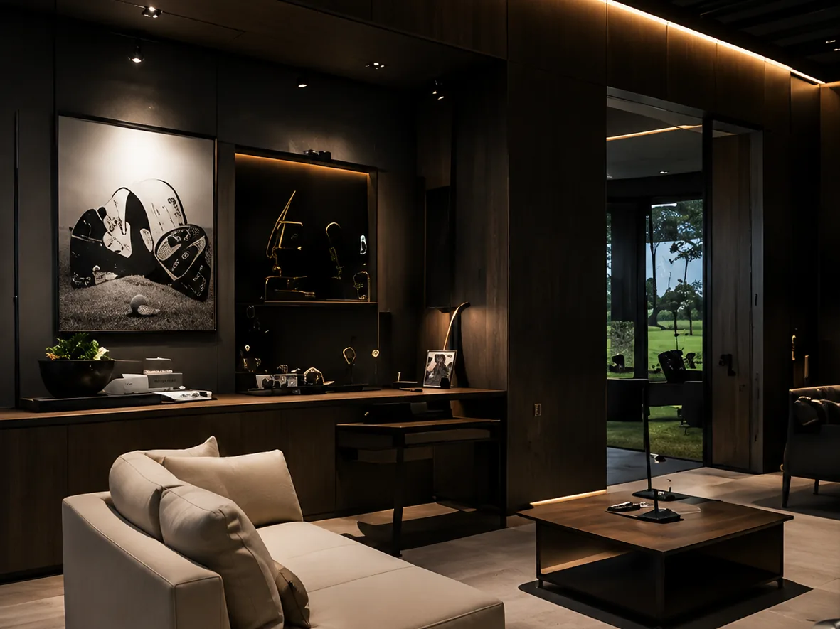 Simulador de golf y entretenimiento — Golf en Casa Signature Projects